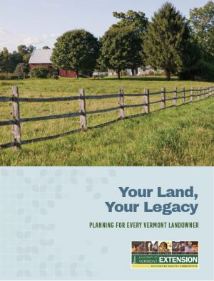 Vermant estate planning guide for landowners