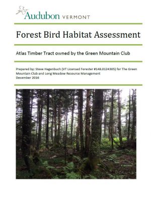 Forest Bird Habitat Assessment